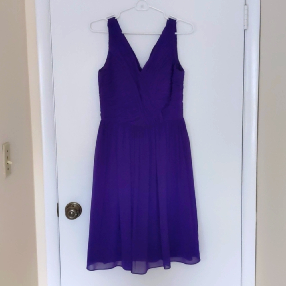 Purple Cocktail Dress